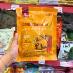 Kẹo ECOBIN Hồng Sâm Vitamin Hàn Quốc dạng bịch vàng 200g