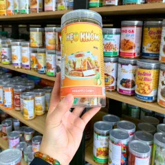 Kẹo khóm 300g đóng hũ PET