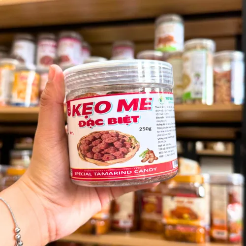 Kẹo Me Đặc Biệt Mini Thơm Ngon Đóng Hũ Pet 250g
