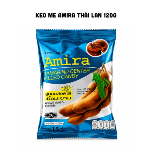 Nơi lấy sỉ kẹo Me Amira Thái Lan 120g