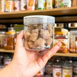 Kẹo me cam thảo Mini đóng hộp Pet, khối lượng 250g