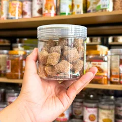 Kẹo me cam thảo Mini đóng hộp Pet, khối lượng 250g