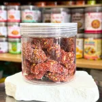 Chỗ sỉ kẹo Me Cay Tắc Xí Muội Mini 250g - Hộp Pet