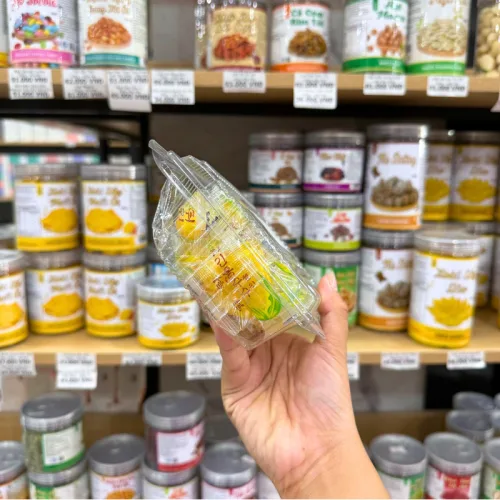 Kẹo bắp bóc vỏ nhân chảy hàng xá 200g/hộp