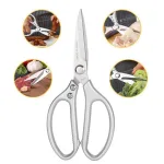 Kéo bếp Kapusi Nhật, lưỡi thép SK5, cỡ 21.5 x 9.5cm