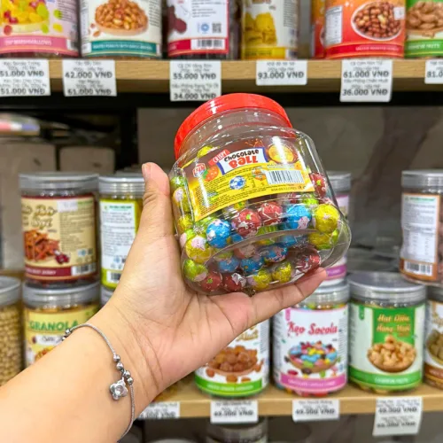 Nơi lấy sỉ kẹo Socola Crispy Chocolate Ball 250g - Kẹo Crispy Socola