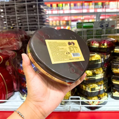 Shop sỉ kẹo Socola Hộp Trái Tim HONGYA 8 viên 84g