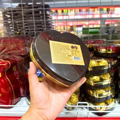 Shop sỉ kẹo Socola Hộp Trái Tim HONGYA 8 viên 84g
