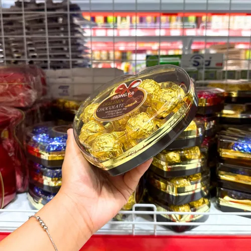 Shop sỉ kẹo Socola Hộp Trái Tim HONGYA 8 viên 84g