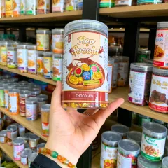 Shop sỉ kẹo Socola Mix 450g - Hũ Pet