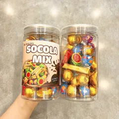 Chỗ sỉ kẹo Socola Mix Hương Vị Thơm Ngon 450g Hộp