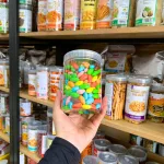 Kẹo Socola Nhộng đóng hũ Pet, khối lượng 500g