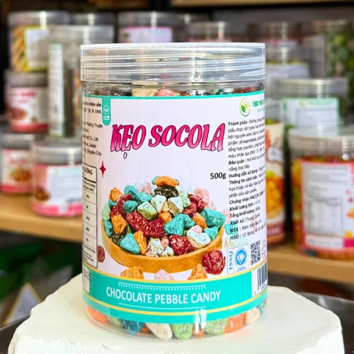 Chuyên sỉ kẹo Socola Sỏi Đá 500g - Hộp Pet