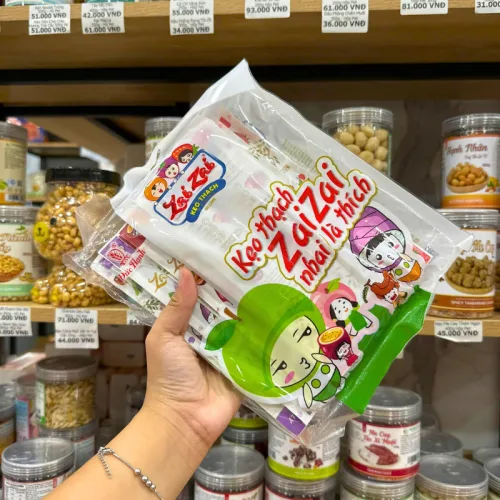Kẹo thạch trái cây dạng thanh ZAI ZAI – gói lớn 635g
