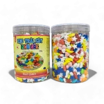 Kẹo trái cây ngũ sắc 500g dạng hũ