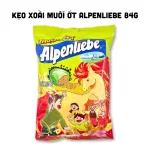 Shop sỉ kẹo Xoài Nhân Muối Ớtt ALPENLIEBE gói 84.1g