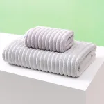 Shop sỉ khăn Tắm To Sóng Nước Mềm Mịn Dễ Thấm Nước 70x140cm