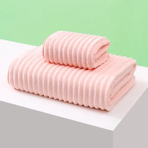 Shop sỉ khăn Tắm To Sóng Nước Mềm Mịn Dễ Thấm Nước 70x140cm