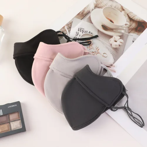 Khẩu trang lụa chống tia UV, chống nắng UPF 50+ cao cấp