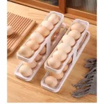 Nơi lấy sỉ khay Đựng Trứng Tự Lăn - Khay Đựng Trứng 2 Tầng Thiết Kế Gọn Gàng 36x8x10,5cm