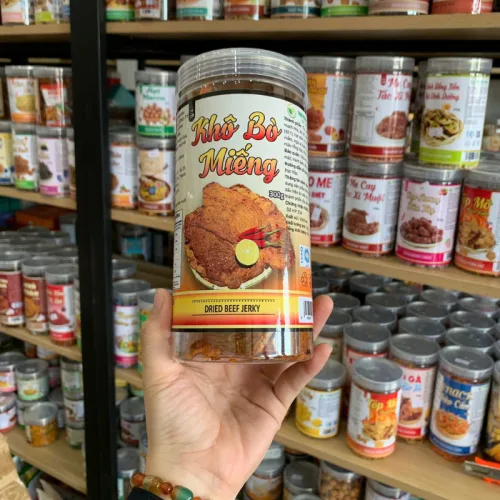 Chuyên sỉ khô Bò Miếng Thượng Hạng 300g hộp