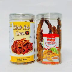 Khô bò que loại ngon, hộp 250g