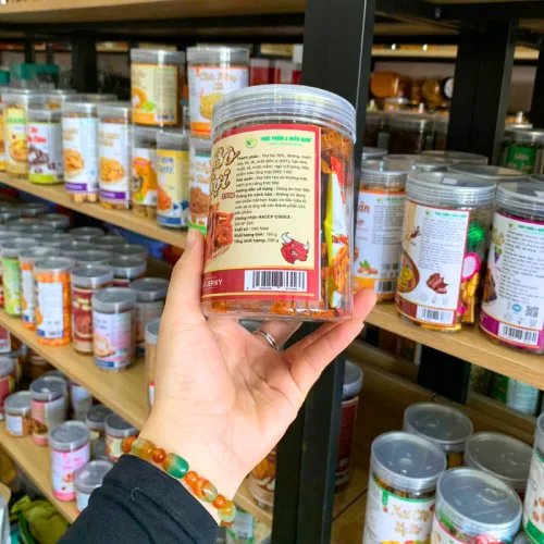 Nguồn hàng sỉ khô Bò Xé Sợi Thượng Hạng Loại Ngon 250g Hộp Pet