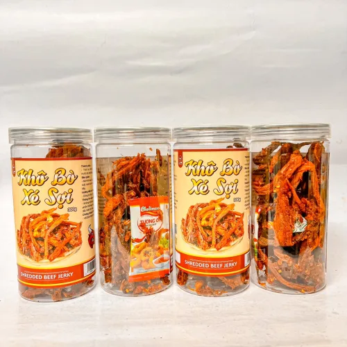 Khô bò xé sợi loại ngon, hộp 300g