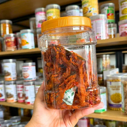 Khô Bò Xé Sợi Thượng Hạng 500g Hộp Cỡ Lớn