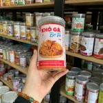 Khô gà bơ tỏi thơm ngon, hũ PET 250g
