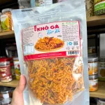Khô Gà Bơ Tỏi 300g Đóng Túi Zip Bạc