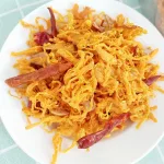 Khô Gà Bơ Tỏi 300g Đóng Túi Zip Bạc