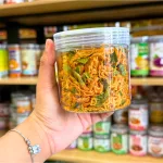 Khô Gà Lá Chanh Mini Hộp Pet, Khối Lượng 150g