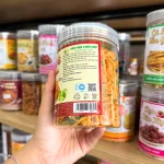 Khô gà lá chanh thơm ngon 200g, đóng hộp PET