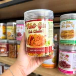 Khô gà lá chanh thơm ngon 200g, đóng hộp PET