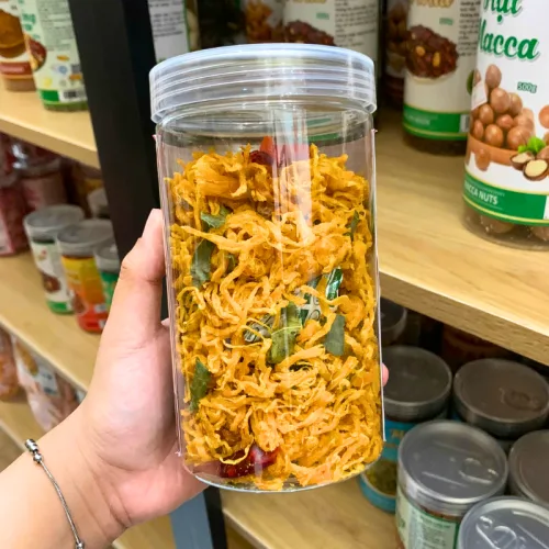 Chỗ sỉ khô Gà Lá Chanh Thơm Ngon 250g - Hũ Pet