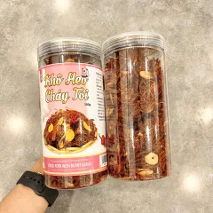 Khô heo cháy tỏi thơm ngon, hộp 300 g