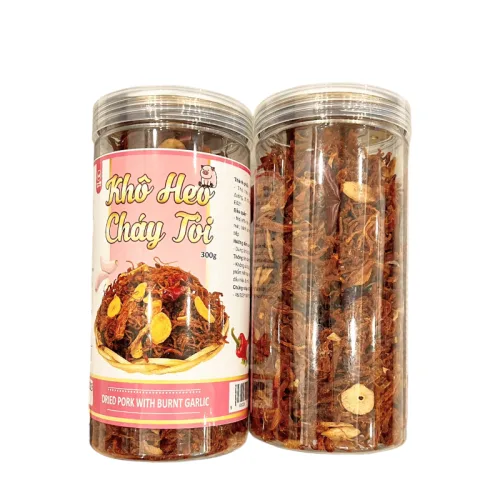 Cách tư vấn khô heo cháy tỏi để khách dễ chọn