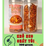 Khô heo cháy tỏi thơm ngon, hộp 300 g