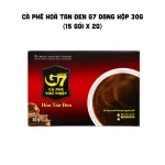 Cà phê đen hòa tan G7 dạng hộp, khối lượng 30g