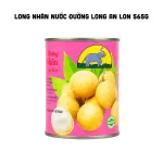 Long Nhãn Nước Đường Long An Quy Cách Lon 565g