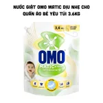 Nước Giặt OMO Matic Cửa Trên Dịu Nhẹ Cho Quần Áo Bé Yêu 3.6kg