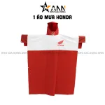 Áo mưa cánh dơi Honda polyester chống thấm nước, 2 chiếc