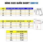Set bộ nam áo thun cổ bẻ sọc tay phối quần short thun big size