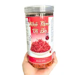 Khô tẩm vị bò thơm ngon đóng hộp PET khối lượng 300g