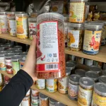Khô tẩm vị bò thơm ngon đóng hộp PET khối lượng 300g