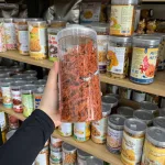 Khô tẩm vị bò thơm ngon đóng hộp PET khối lượng 300g