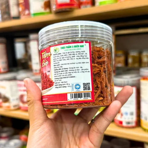 Chuyên sỉ khô Tẩm Vị Bò Mini 150g Hộp Pet Thơm Ngon