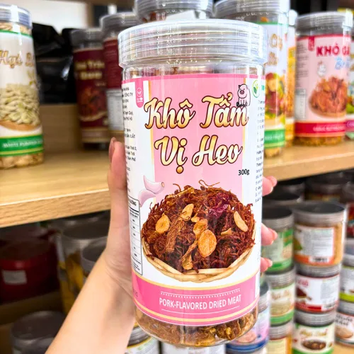 Shop sỉ khô Tẩm Vị Heo 300g Hộp Pet Thơm Ngon