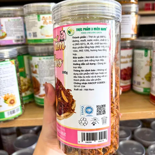 Shop sỉ khô Tẩm Vị Heo 300g Hộp Pet Thơm Ngon